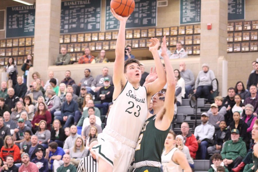 LSW boys varsity basketball will be taking on Omaha Bryan at Omaha Bryan High School with tip off at 7:15 p.m. on Friday, Feb. 21. This will be the final game of the regular season for the Silver Hawks before districts.