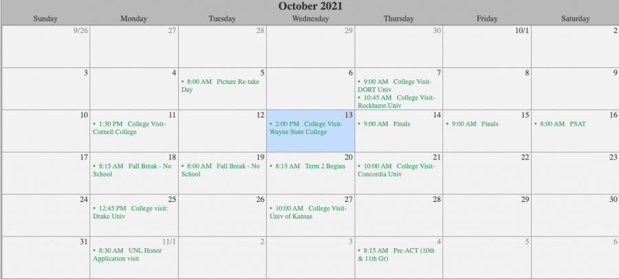 This year, Fall Break gains an extra day. On Tuesday, Oct. 19, there will be no school.