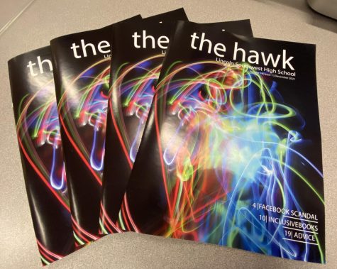 Copies of the magazine are located throughout the school. 