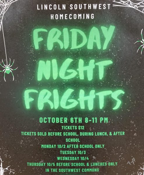On Friday, Oct. 6, the Homecoming dance starts at 8 p.m. and ends at 11 p.m. Tickets will be sold throughout next week by the varsity cheer squad. 