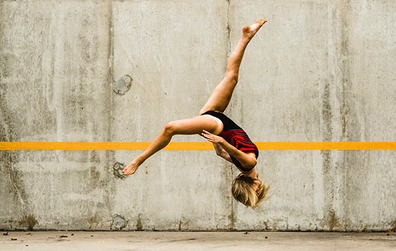 Flawless Flipping: Tumbling Towards Her Dreams