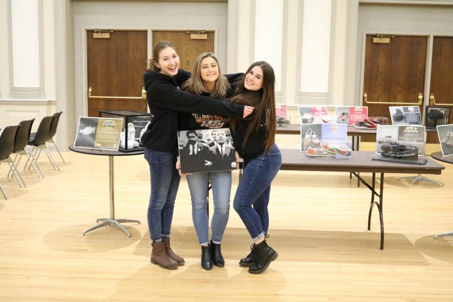 On Monday, Jan.20, at the UNL Student Union seniors Milana Doné, McKenna DeRiese and Thursey Cook were awarded the MLK Youth Rally Community Contributor Award. Since August, the girls have been making templates that showcase the interviewees life stories.