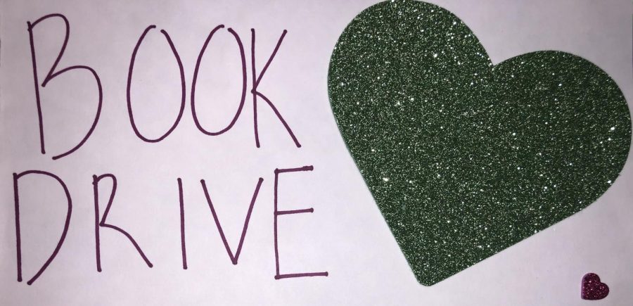 The book drive takes place in Southwest all of February. Students can donate unused journals and new/gently used books. 