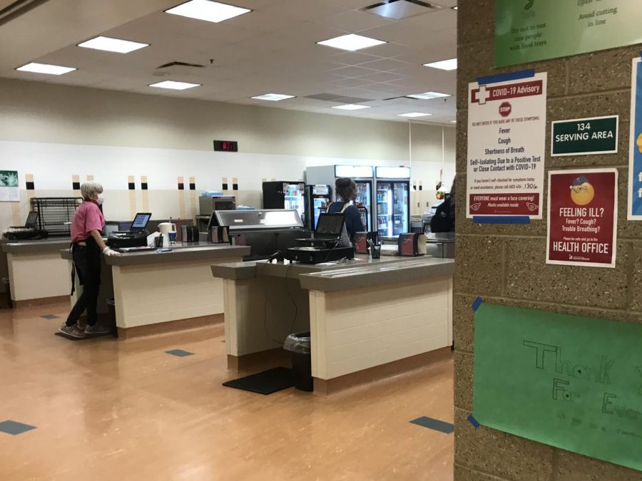 The lunchroom is now offering free lunch and breakfast. Free meals will last as long as federal funding does. 