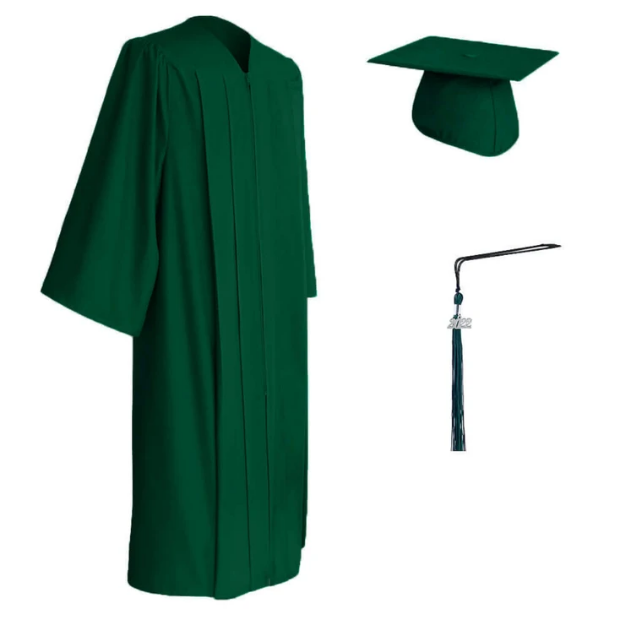 Ordering a cap and gown 