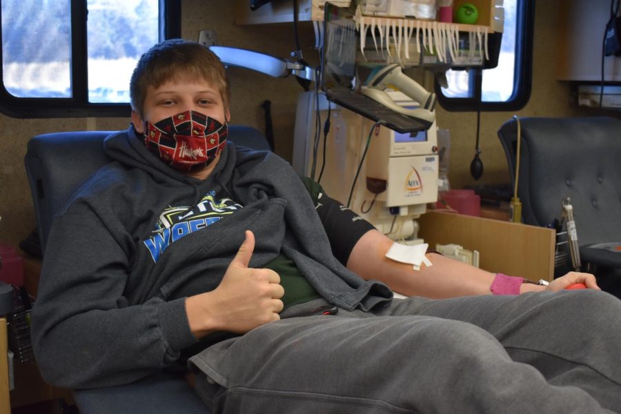LSW held their term 3 blood drive on Feb. 3. The goal was to get 30 - 40 units donated.