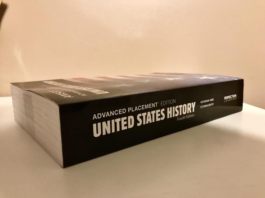 AP U.S. History textbook available for AP U.S. History students. Reading over textbooks and looking over objective questions is recommended to help study for the exam. 