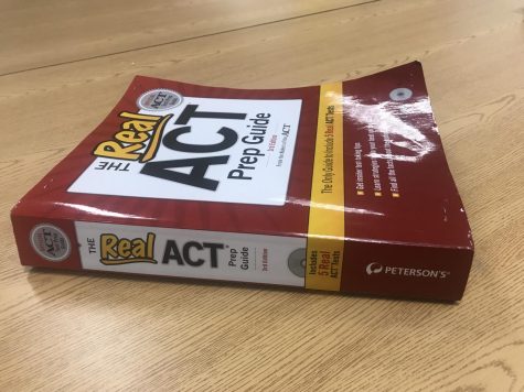 ACT preparation book  available for students to check out in the Counseling Center. The Counseling Center offers section specific ACT books and SAT books as well.