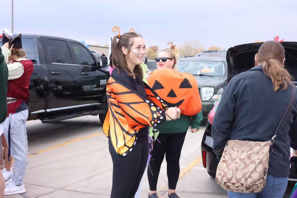 Makenna Murphy participates in last years Trunk-or-Treat at the Unified trunk. This years Trunk-or-Treat will be hosted on October 26, from 6-9 p.m.