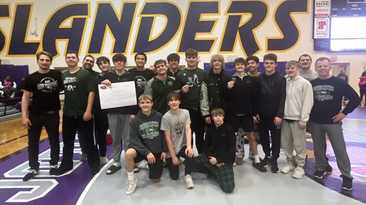 Coach Finley retires after 22 years of coaching the Silver Hawks boys wrestling team. Assistant coach Terry Morrow will follow him into retirement. 