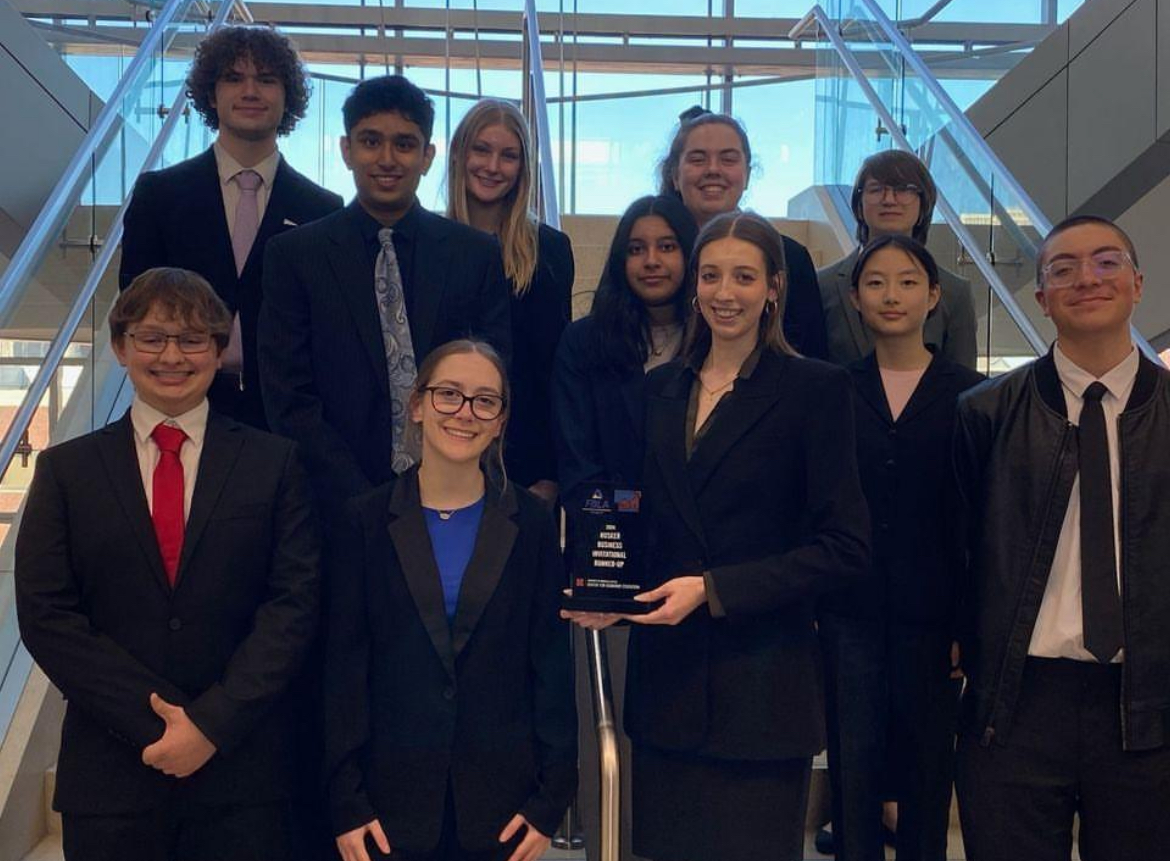 FBLA placed runner-up to Lincoln East High School at the Husker Business Invitational on Friday, Feb. 9. FBLA recieved 36 points overall.