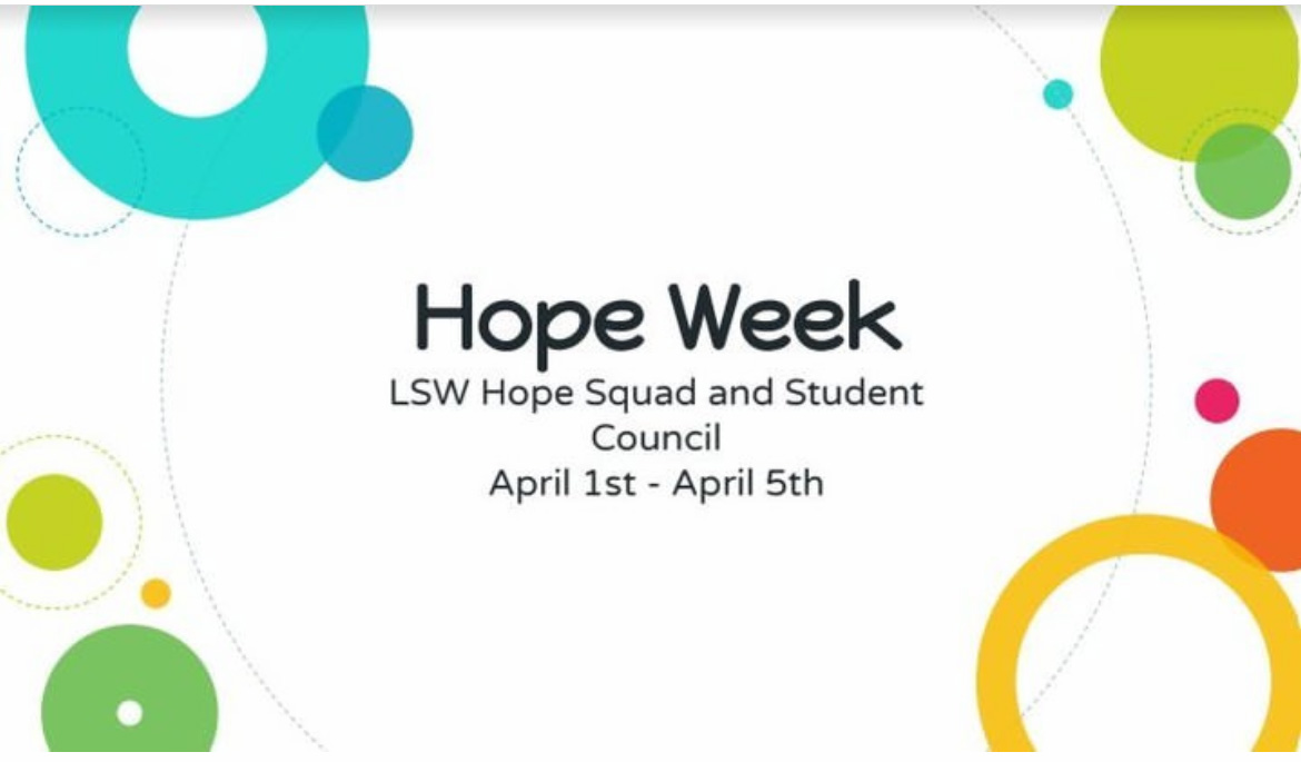Hope Week post from (LINCOLNSOUTHWESTHS) Instagram.