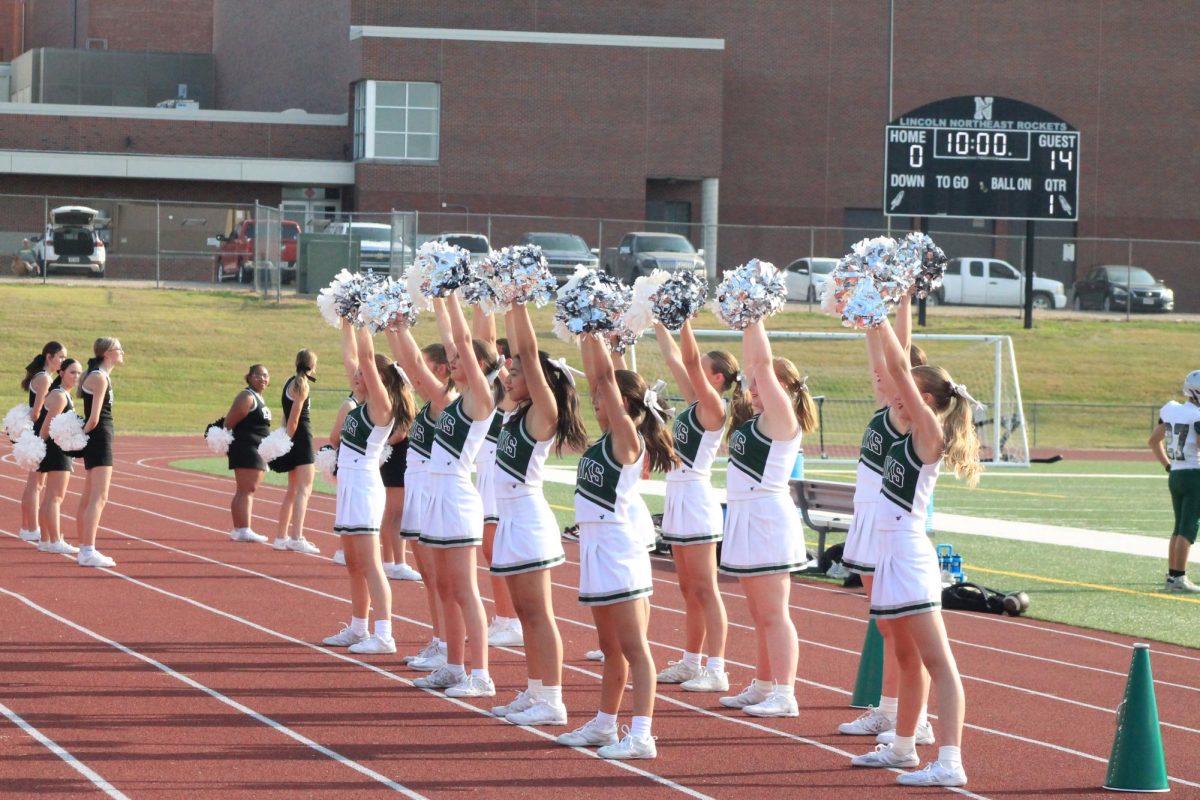 Freshman cheerleaders